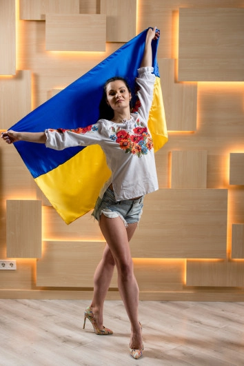 Elena - Ukrainian Pride and the Legs Goddess